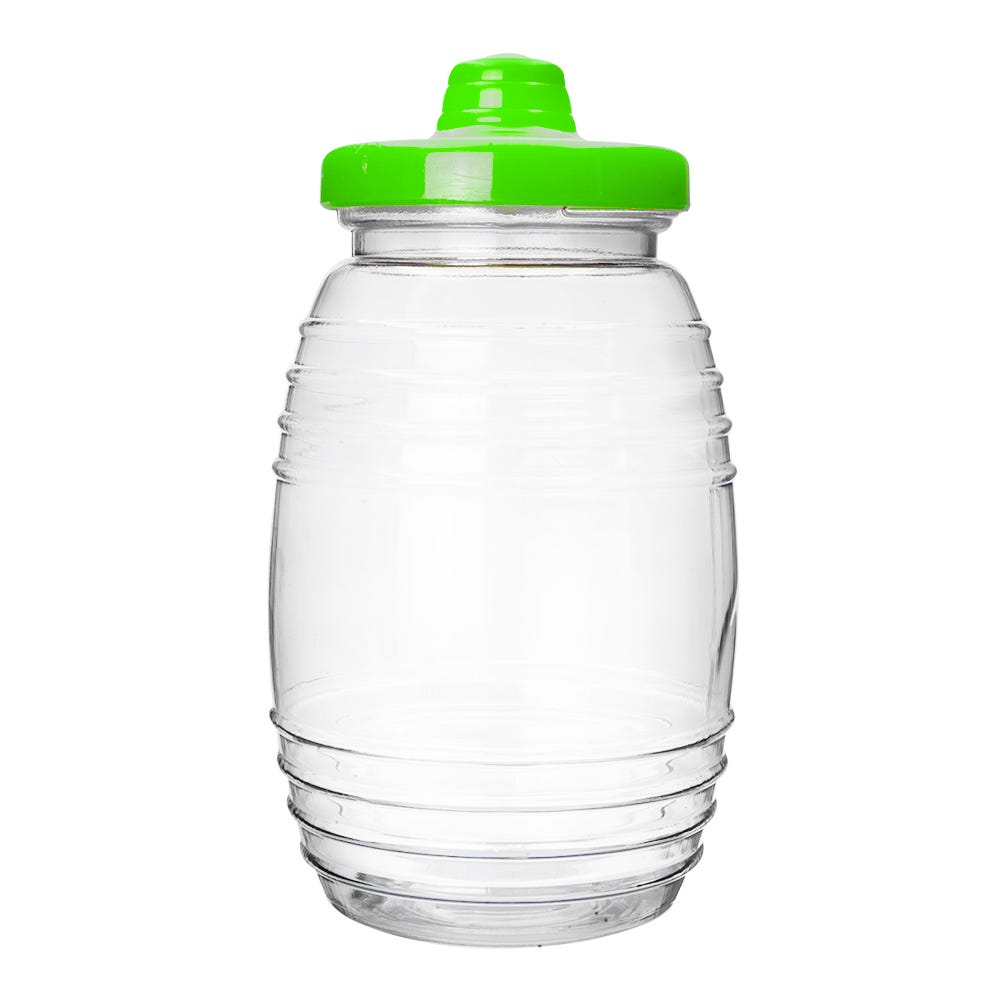 Vitrolero de plástico con tapa 450 ml varios colores 500 Rubik