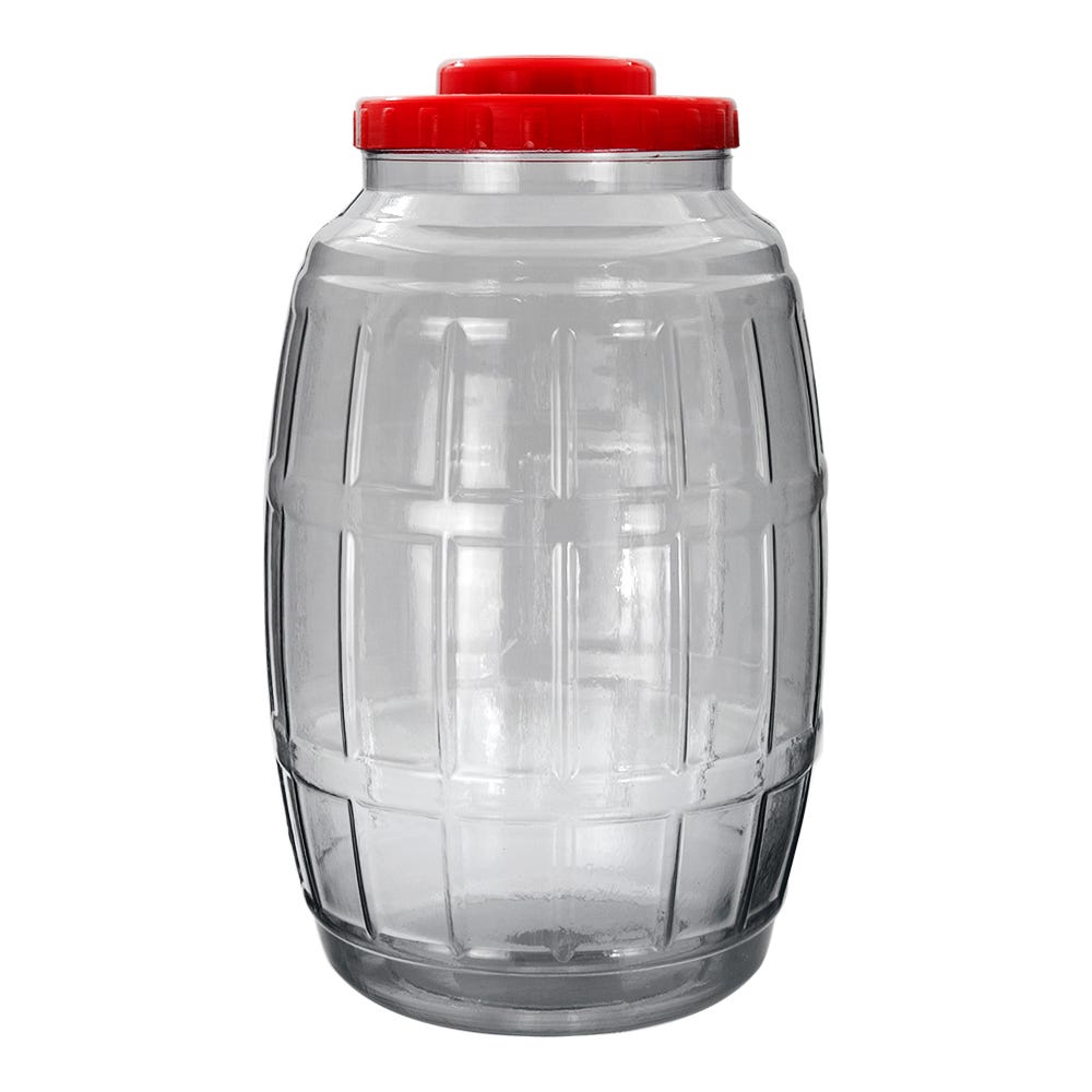 Vitrolero barril de plástico multiusos 8.2 L 10 Rubik