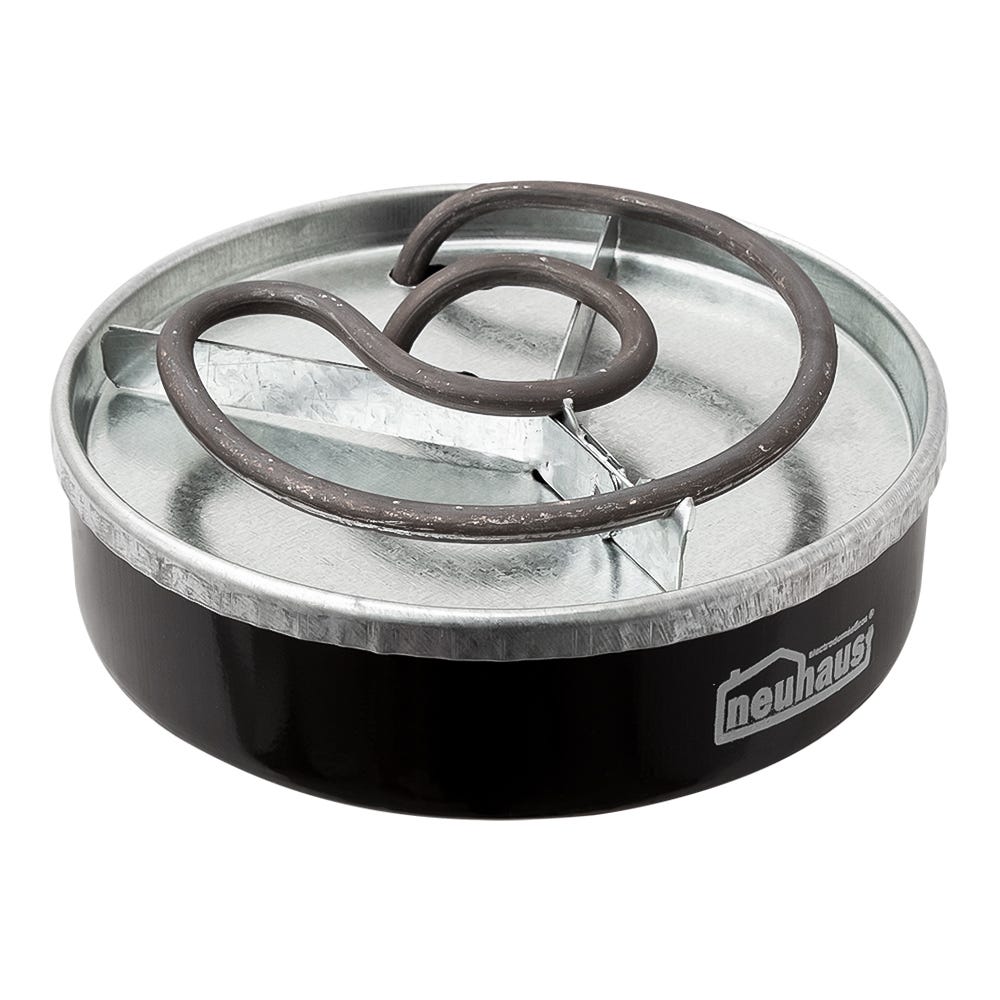 Parrilla eléctrica sencilla negra PB-00 Neuhaus