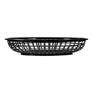 Canasta ovalada de plástico 23.1 x 15 cm negra TCANQPI061BK3 Tåvola