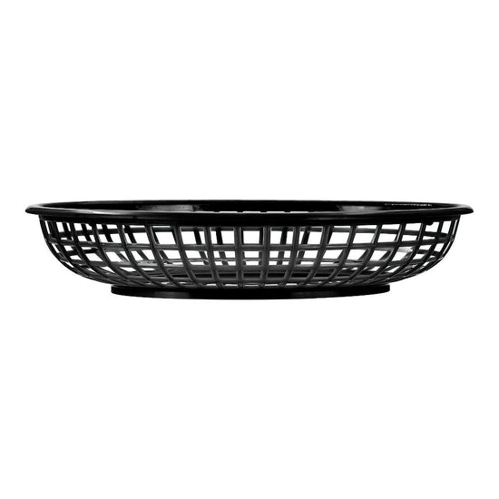 Canasta ovalada de plástico 23.1 x 15 cm negra TCANQPI061BK3 Tåvola