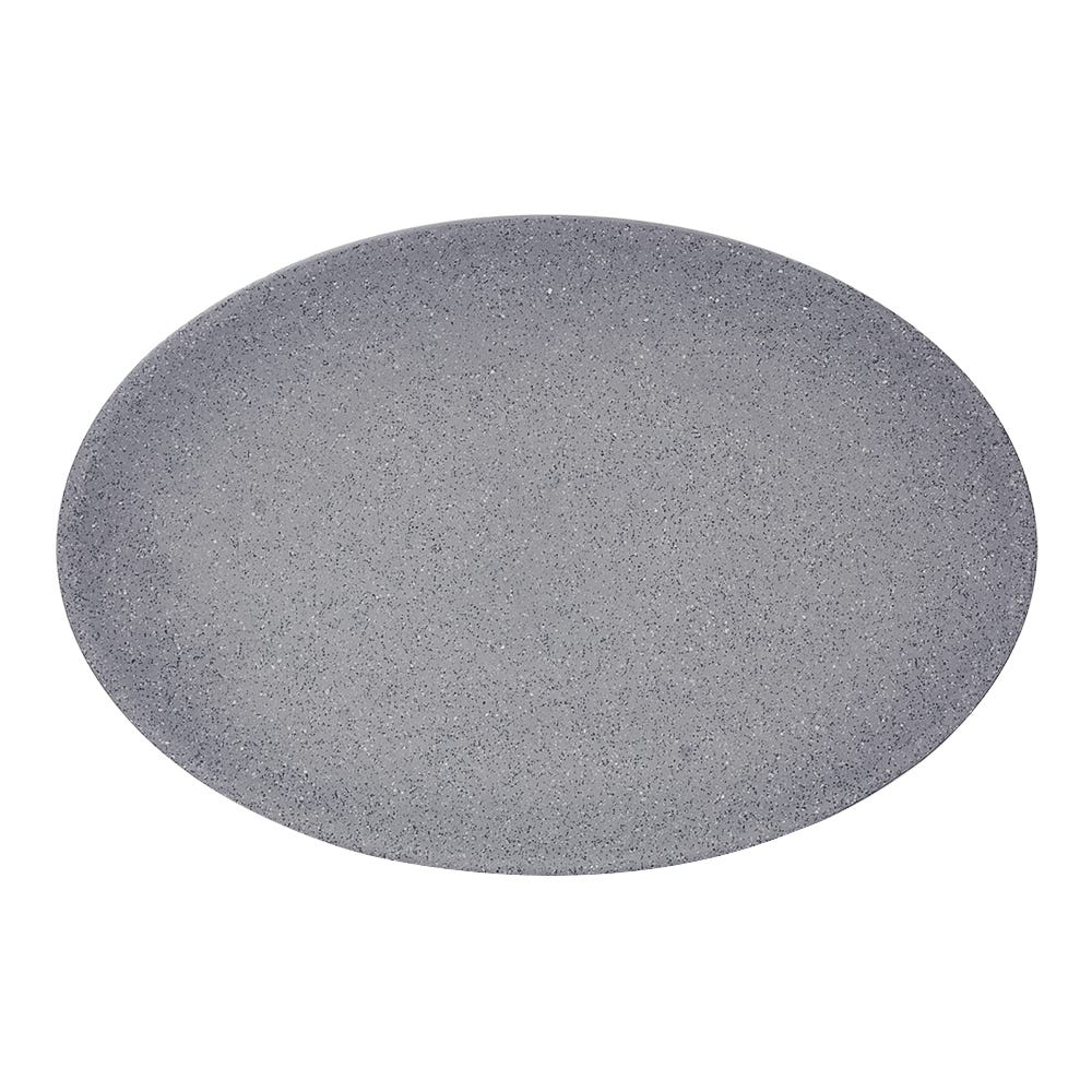 Platón ovalado de melamina 31 cm Gray Granite TAV102OVAL12G Tåvola