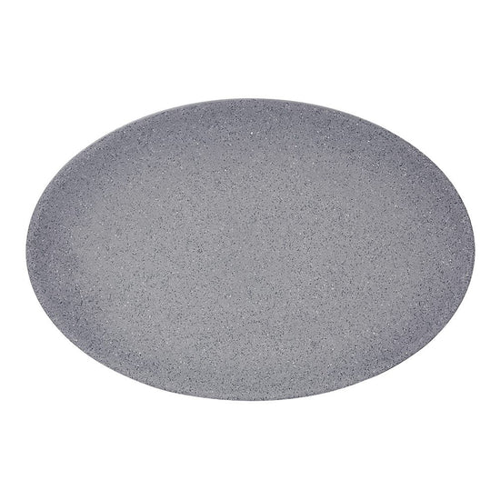 Platón ovalado de melamina 31 cm Gray Granite TAV102OVAL12G Tåvola