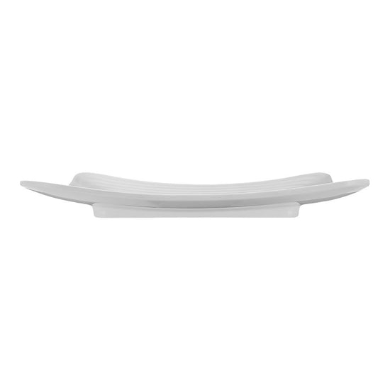 Plato Square con relieve de melamina 30.5 cm blanca TAVPTSQUARE30 Tåvola – vista 2