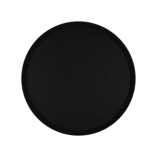 Charola redonda negra de fibra de vidrio 40.5 cm Tåvola