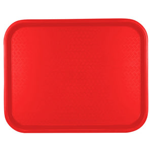 Charola de plástico roja 45 x 35.5 cm Tåvola