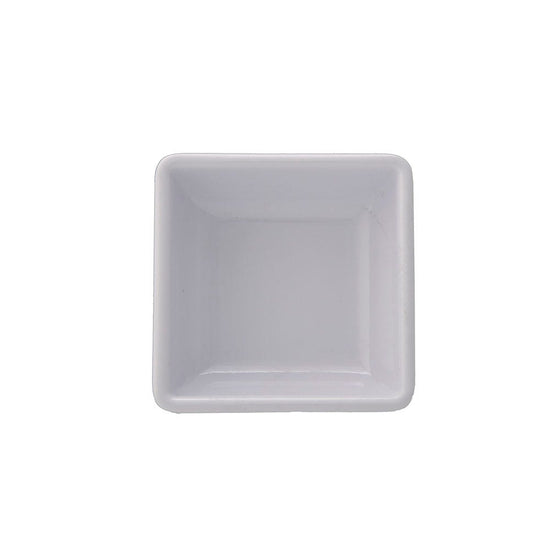 Salsera 75 ml melamina blanca Távola – vista superior