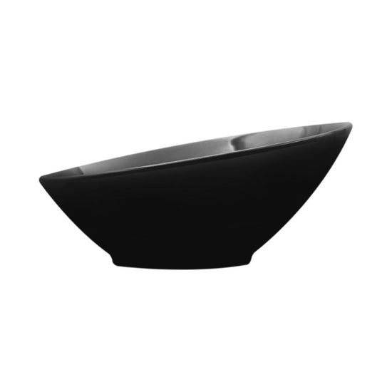 Bowl Inclinado 21 Cm Melamina Negra