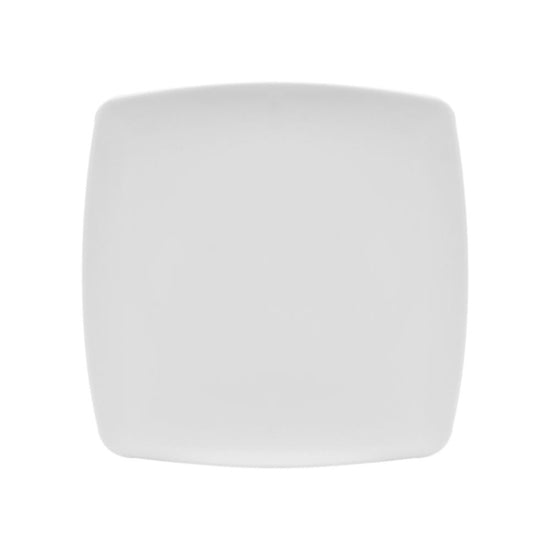 Plato Cuadrado Coupe 10 pulgadas blanco
