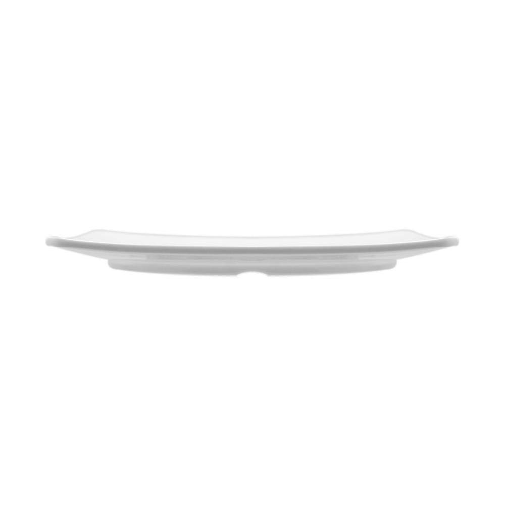 Plato Cuadrado Coupe 10 pulgadas blanco
