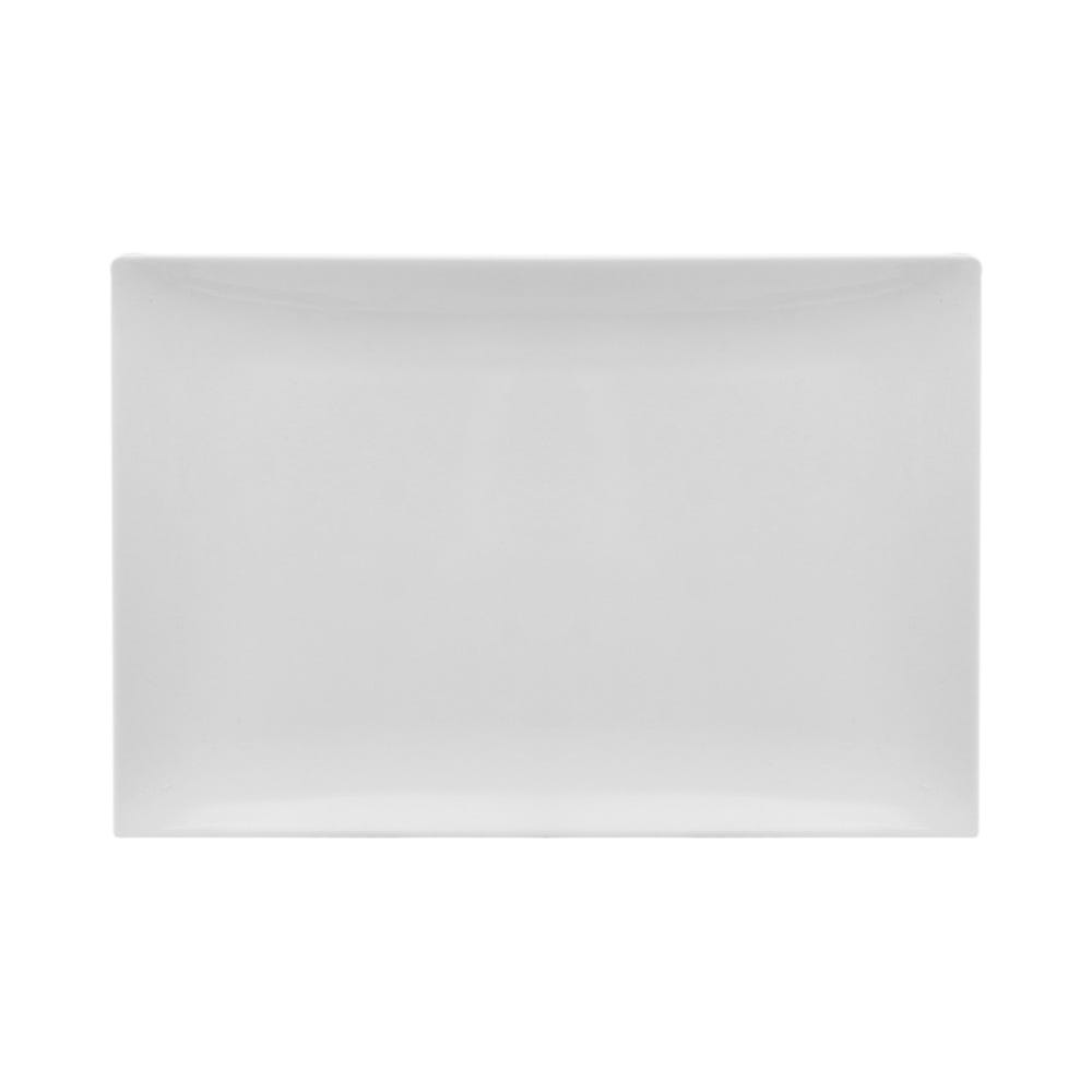 Bandeja Rectangular 28x19 cm Melamina Blanca