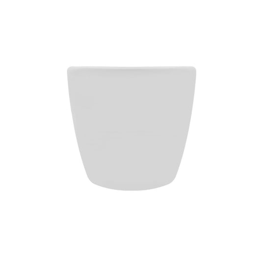 Taza Távola 200 ml melamina blanca – vista lateral