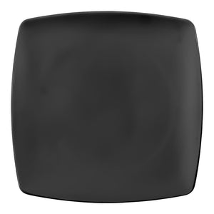 Plato cuadrado de melamina 26 cm Coupe negra mate 91262 Tåvola