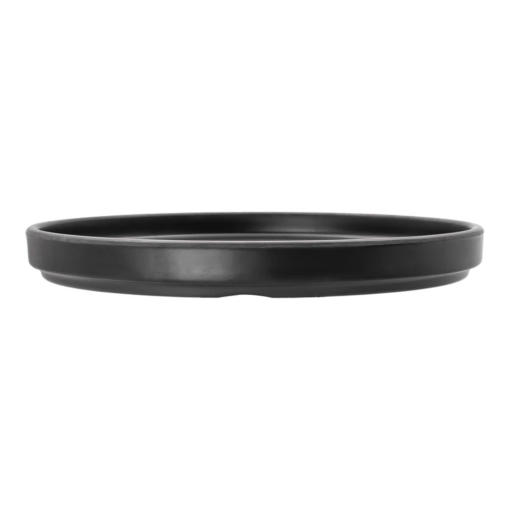Plato de melamina negra mate 20 cm Barcelona 91276 Tåvola – vista 3