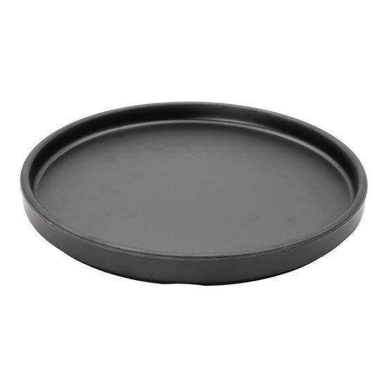 Plato de melamina negra mate 20 cm Barcelona 91276 Tåvola – vista 4