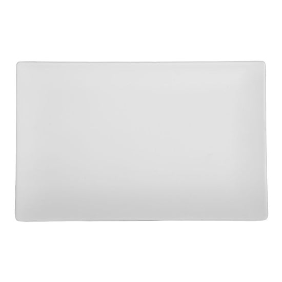 Bandeja rectangular de melamina 24.5 x 15.7 cm blanca mate 91241 Tåvola