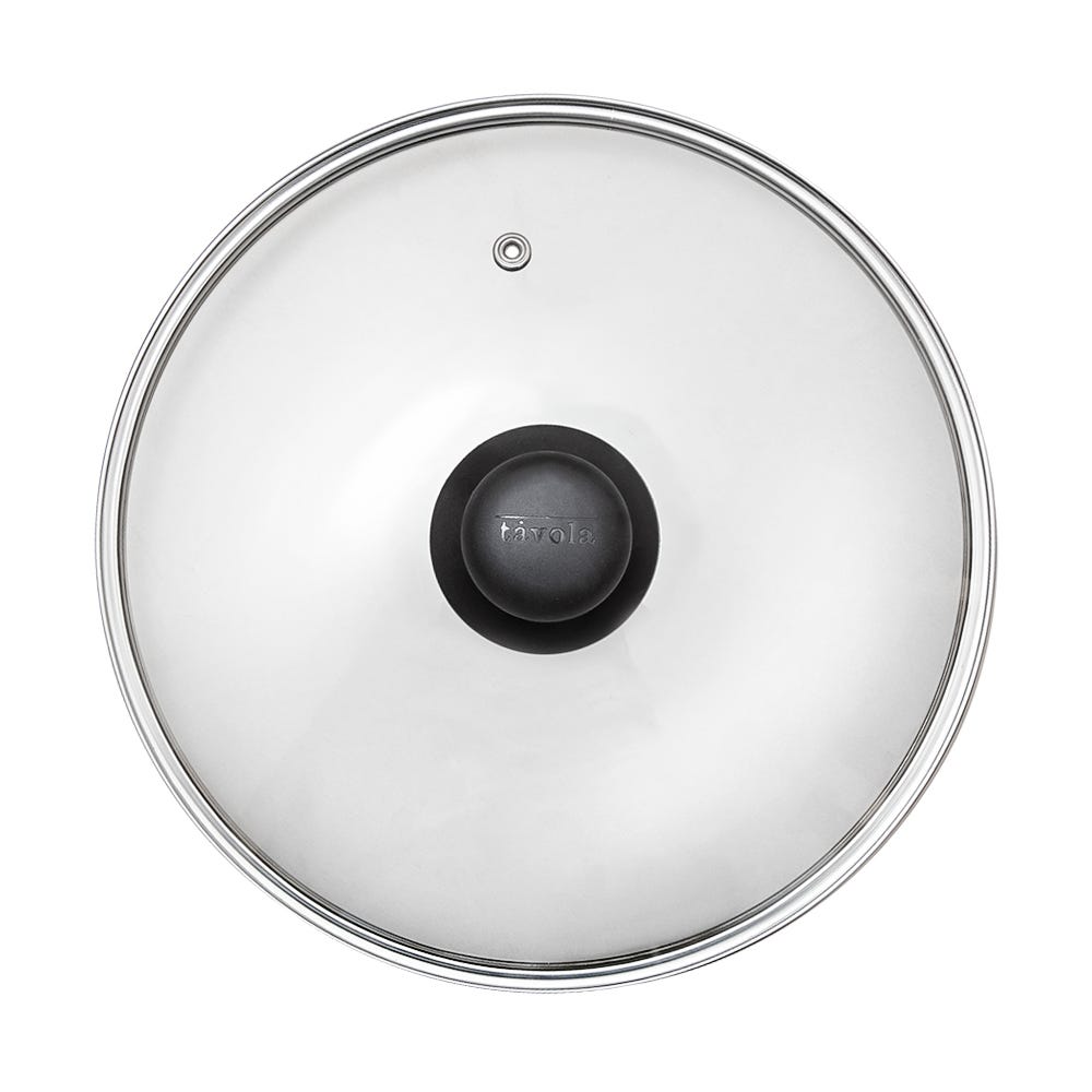 Tapa de vidrio 24 cm con agarradera de baquelita 94545 Tåvola