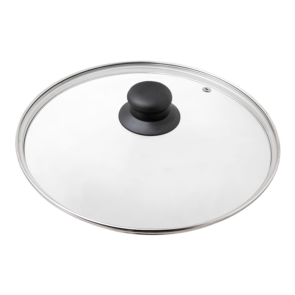Tapa de vidrio 28 cm con agarradera de baquelita 94547 Tåvola