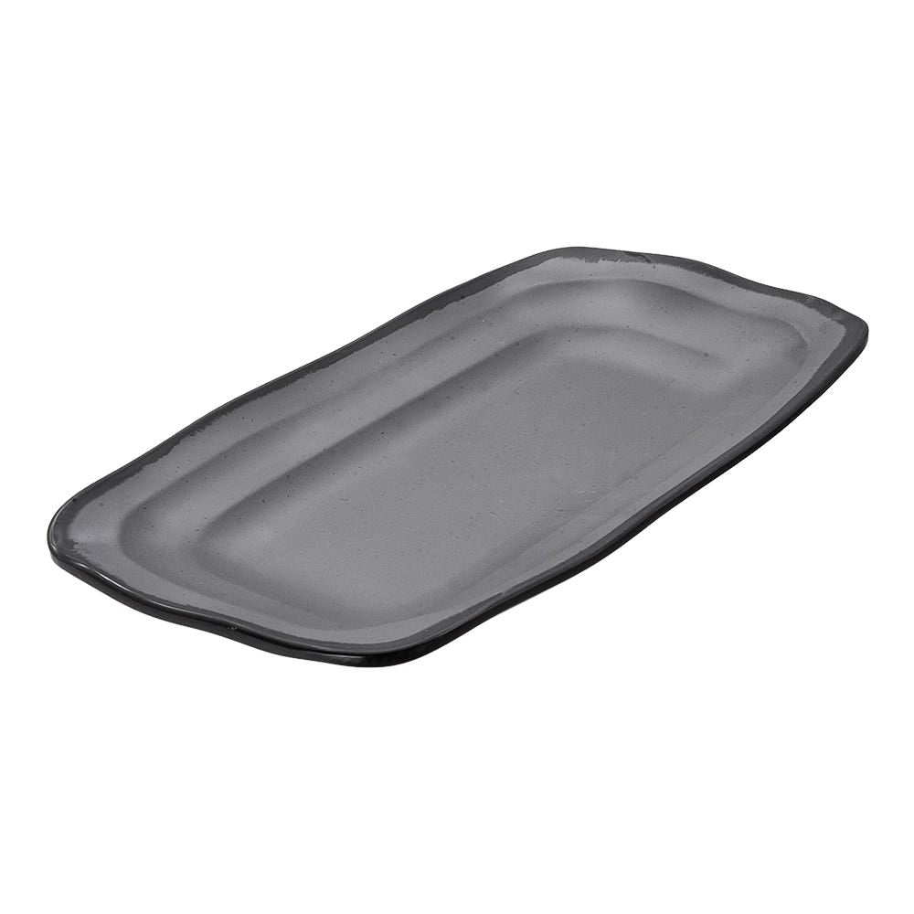 Bandeja rectangular de melamina 30.5 x 17.5 cm Terra Gray 93665 Tåvola