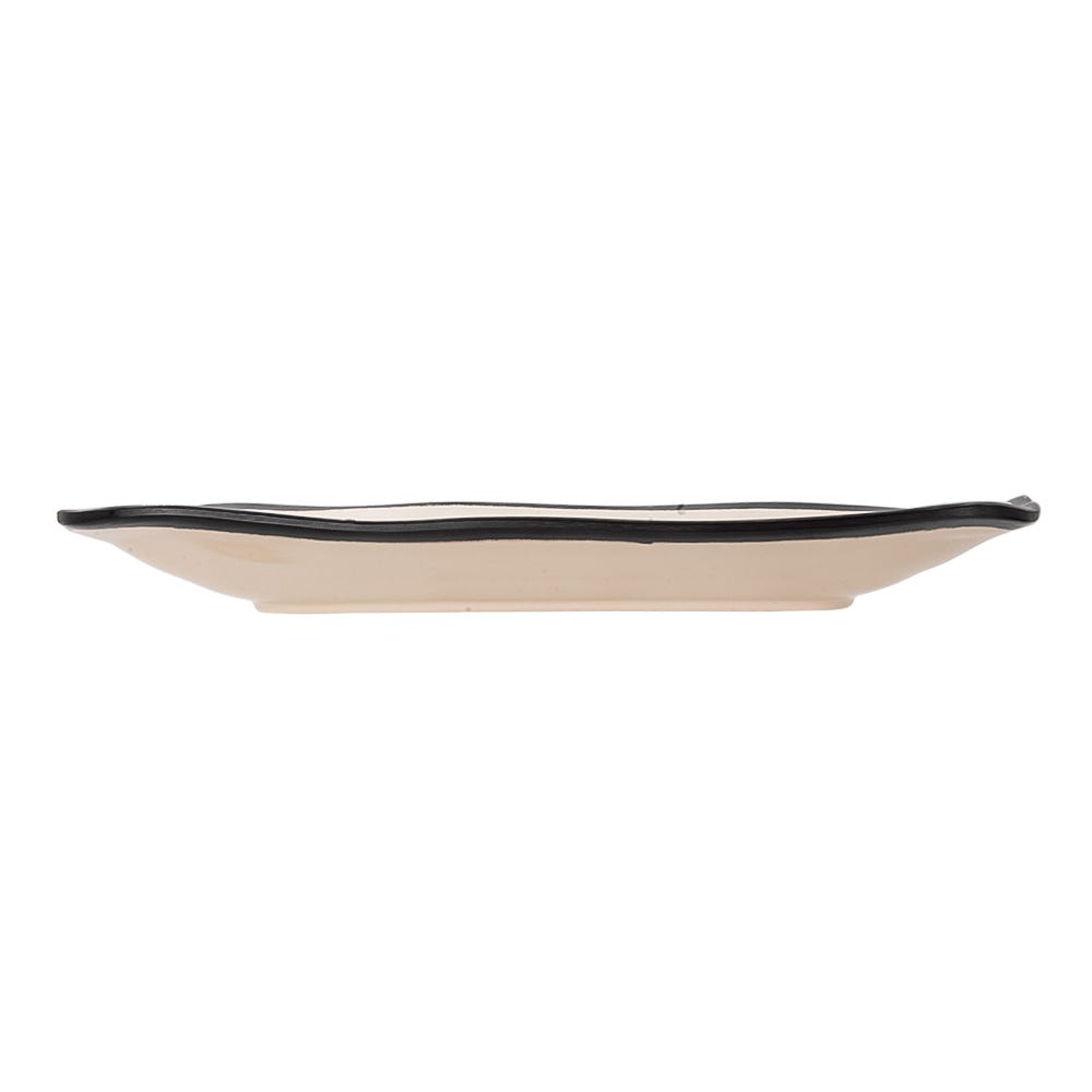 Bandeja rectangular de melamina 30.5 x 17.5 cm Terra Sand 93779 Tåvola