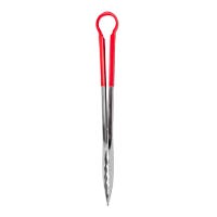 Pinza de acero inoxidable con cubierta de plástico rojo 30.1 cm TAV-12FTPHRED Tåvola
