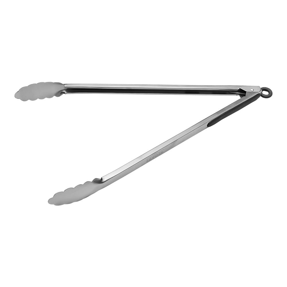 Pinza de acero inoxidable con cubierta de plástico negra 42.7 cm TAV-16FTCLIPB Tåvola