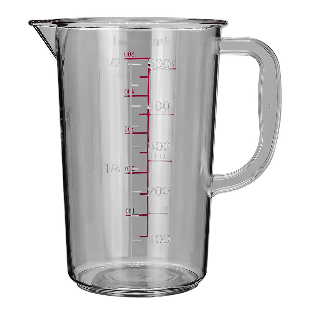Jarra medidora de policarbonato 500 ml 94713 Tåvola