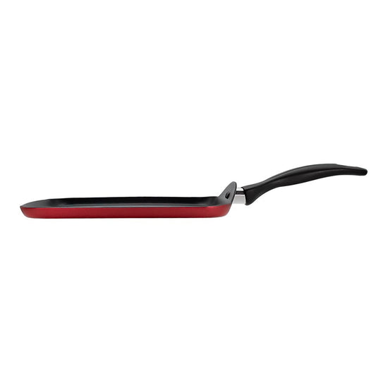 Batería de aluminio 25 piezas roja Family Cook T-fal – comal, vista lateral