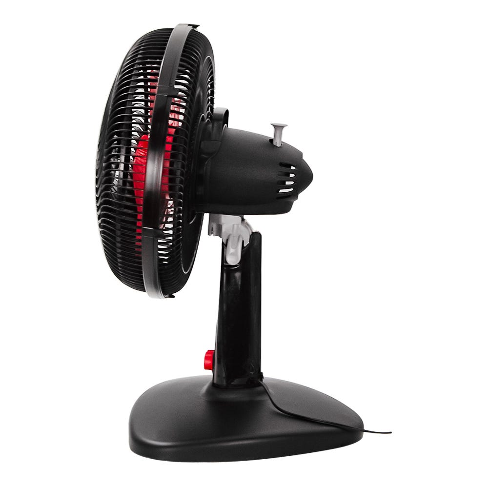 Ventilador 14 pulgadas 2 en 1 Silence Force negro con rojo VE32A3X0 T-Fal