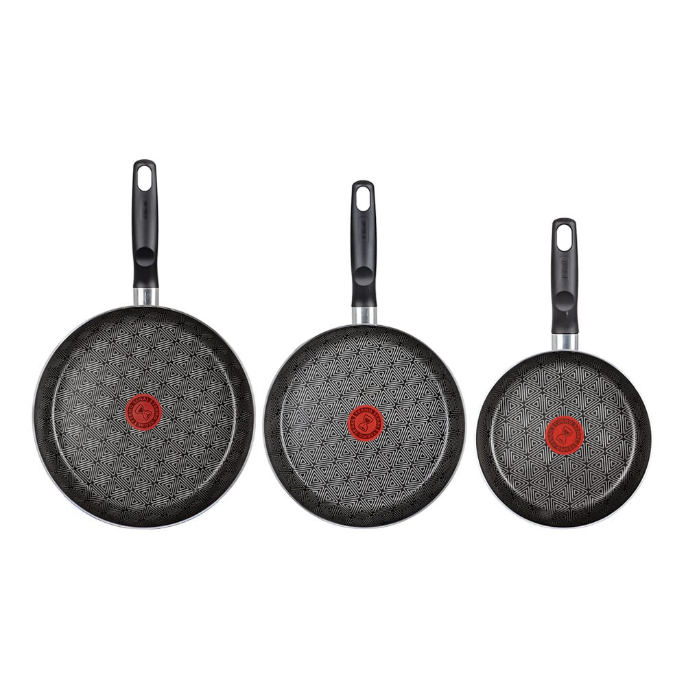 Juego de sartenes de aluminio 20/24/26 expert chef azul 260500 T-Fal