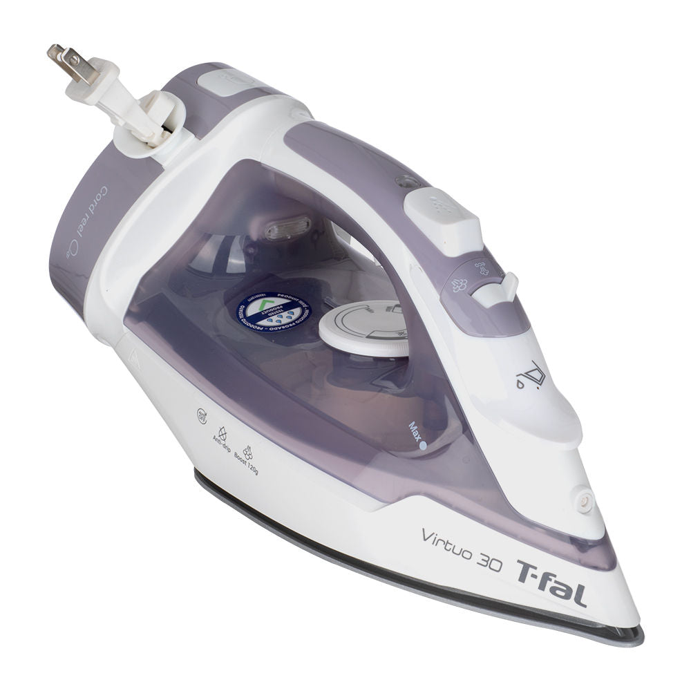 Plancha Virtuo 30 cable retráctil gris FV2C80U0 T-Fal – vista 4