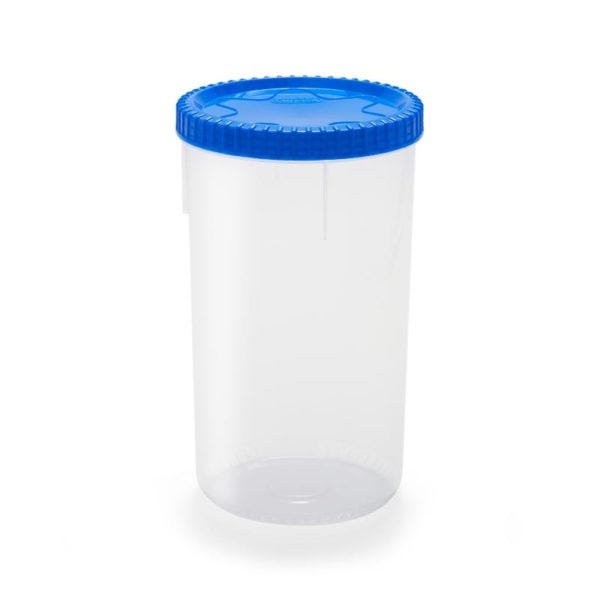 Contenedor de plástico 2.5 L Taparrosca Núm.4 1544 Cubasa