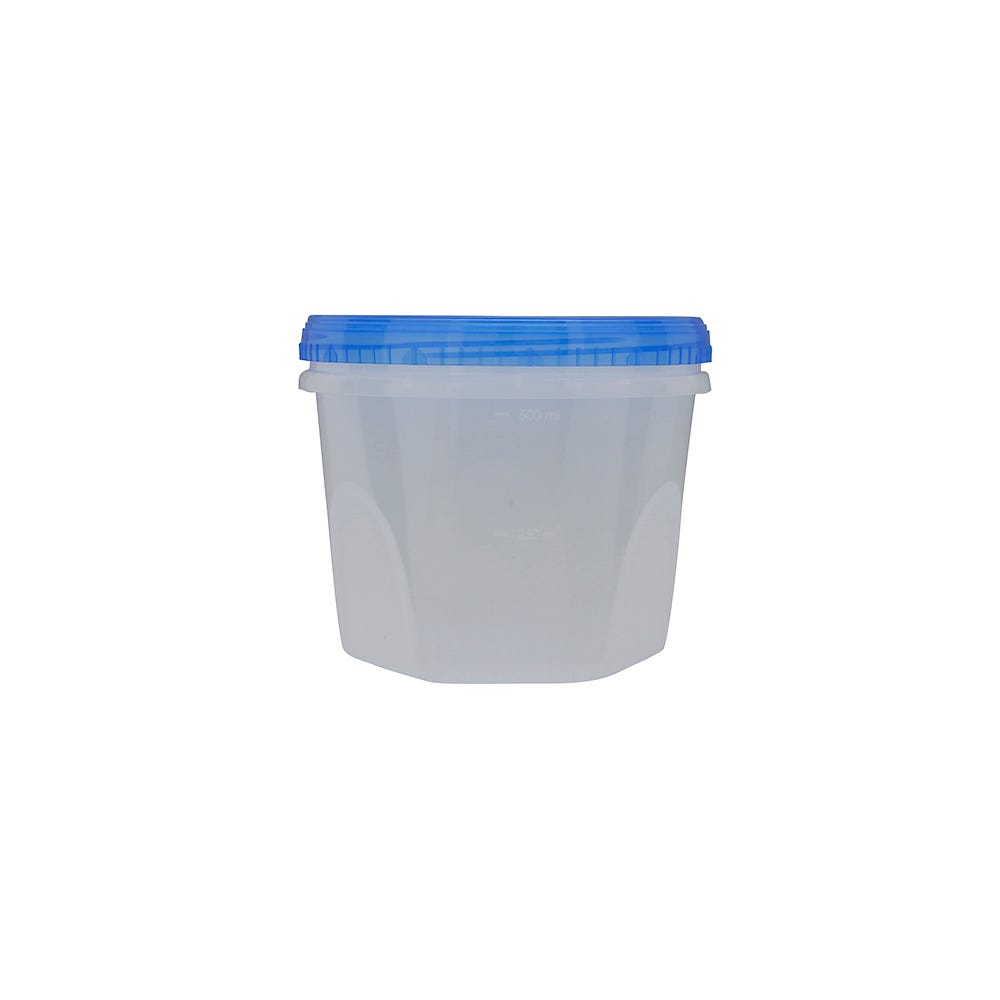 Juego de contenedores de plástico 4 piezas 575 ml Twist 1936 Cubasa