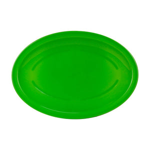 Platón oval 11.5 verde