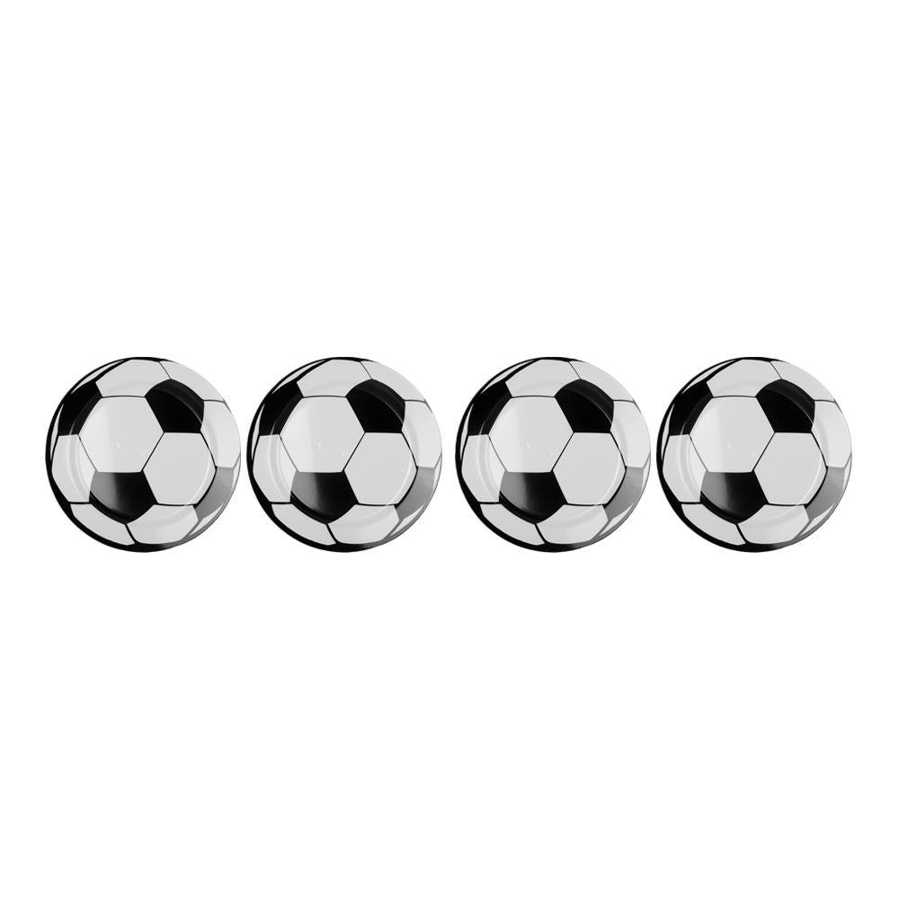 Juego de 4 platos de plástico medianos FUT007