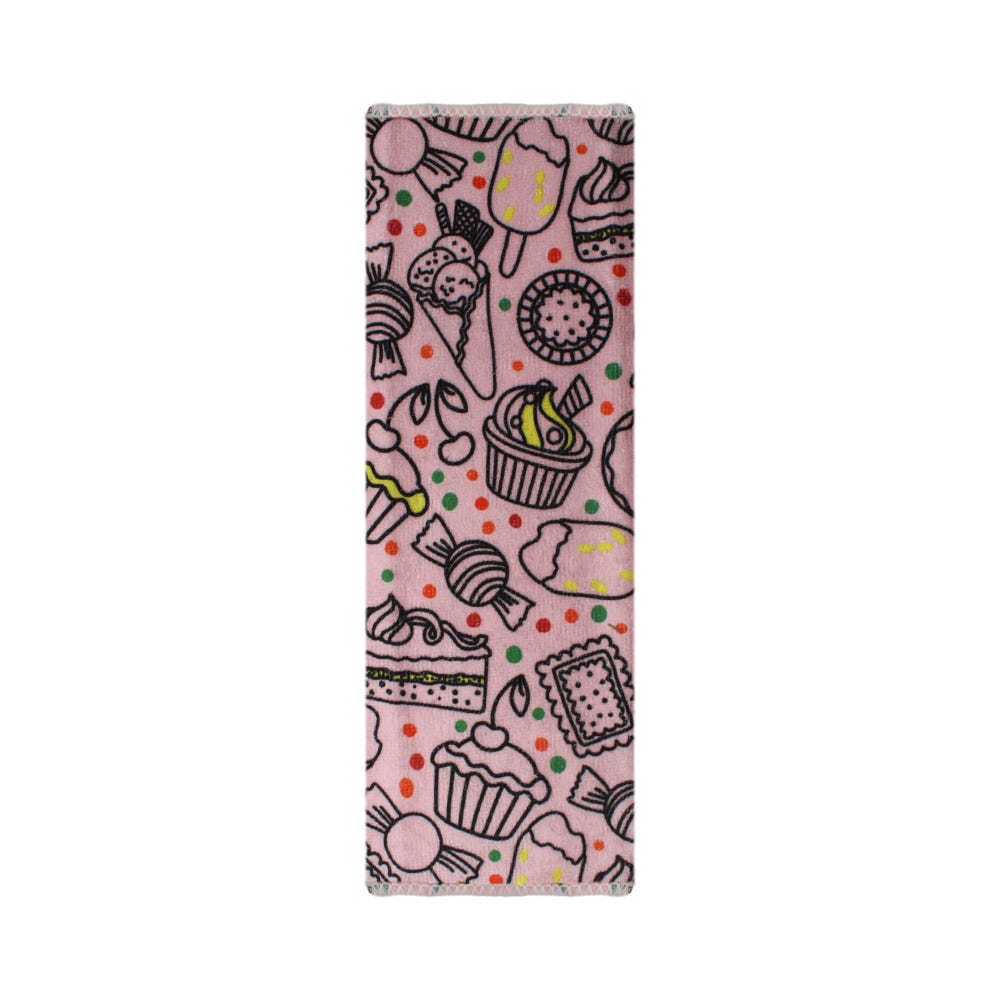 Paño de microfibra HUT multiusos caramelos rosa