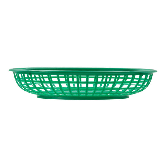 Canasta de plástico fast food oval 23 x 15 x 4 cm 121-001-002 Travessa