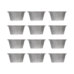 Juego de moldes de aluminio desechable 12 piezas 020-003-002 Travessa