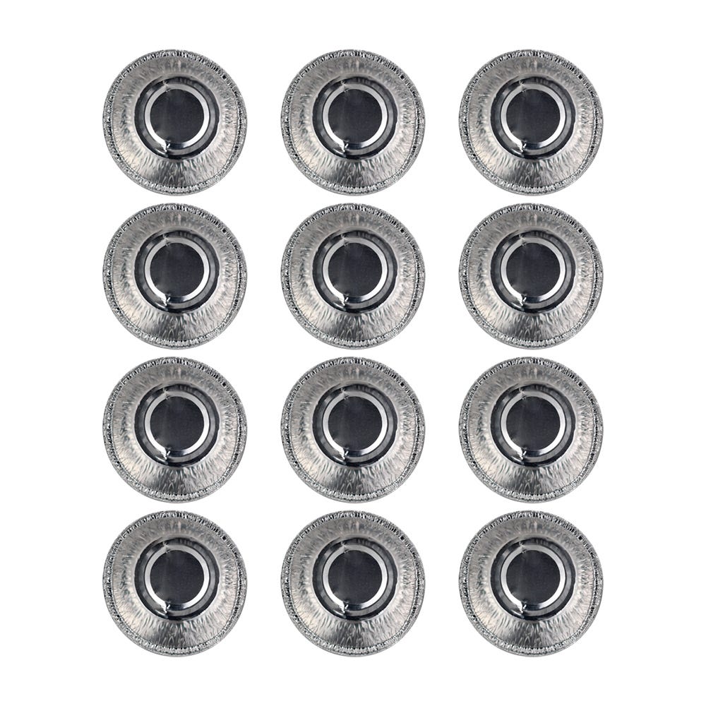Juego de moldes de aluminio desechable 12 piezas 020-003-002 Travessa