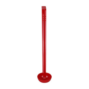 Cucharón rojo de policarbonato 13 pulgadas