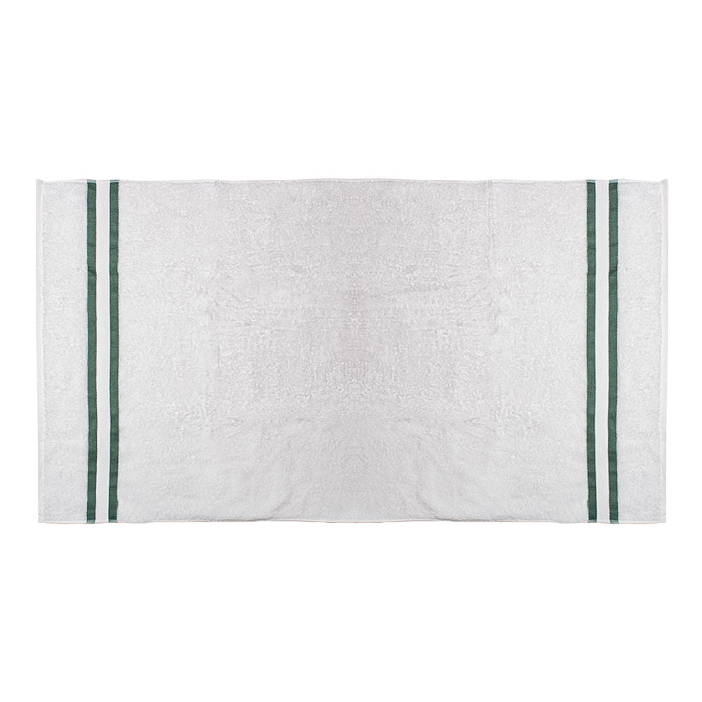 Toalla de baño 100% algodón 136.4 x 69.5 cm Bursa verde Harper & Eve