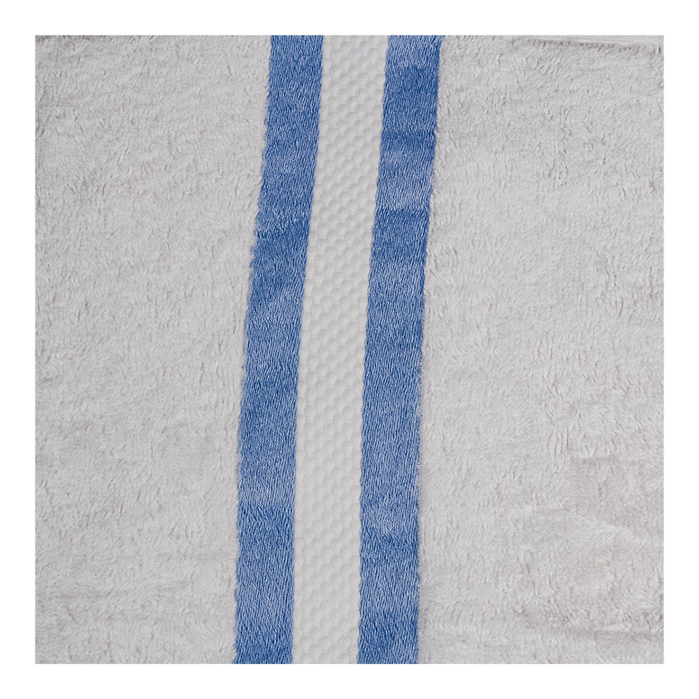 Toalla de baño 100% algodón 139 x 70 cm Bursa azul Harper & Eve