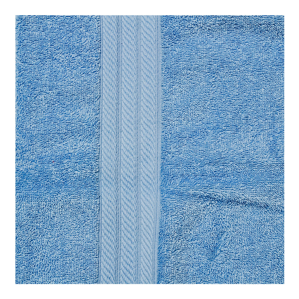 Toalla de baño 100% algodón 136.8 x 68.3 cm Nicea azul Harper & Eve