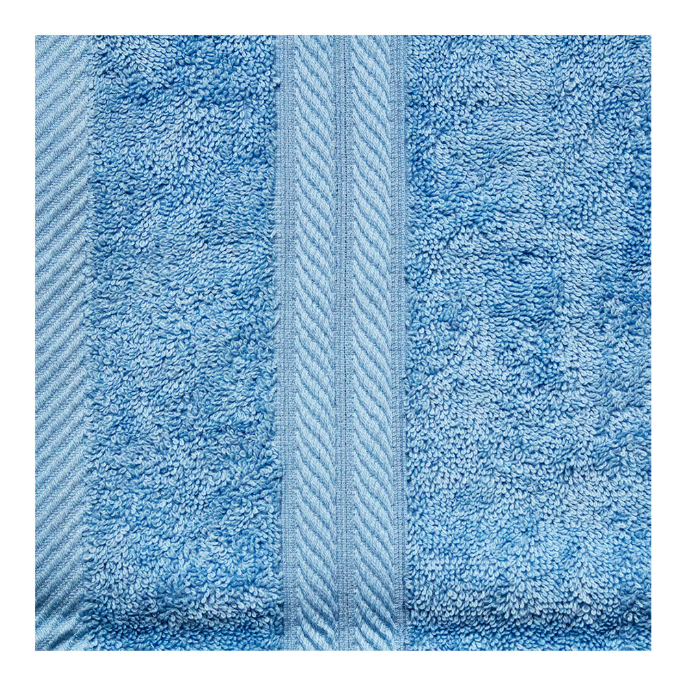 Toalla para manos 100% algodón 42 x 74 cm Nicea azul Harper & Eve