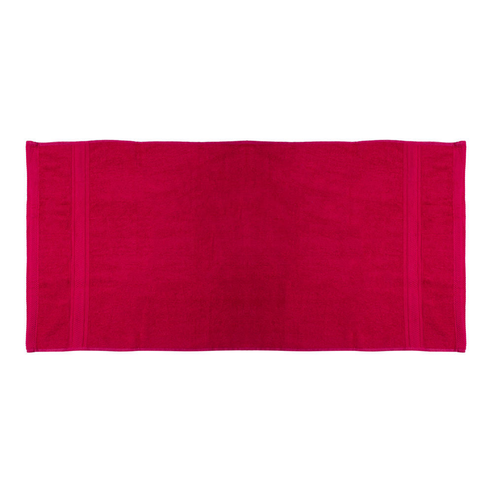 Toalla de baño 80% algodón 140 x 68 cm Koza rosa Harper & Eve