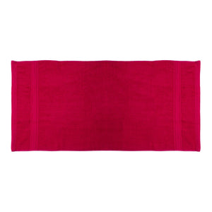 Toalla de baño 80% algodón 140 x 68 cm Koza rosa Harper & Eve