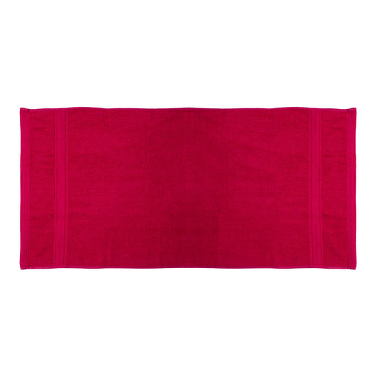Toalla de baño 80% algodón 140 x 68 cm Koza rosa Harper & Eve