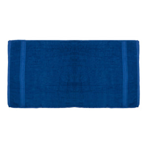 Toalla de baño 80% algodón 132 x 70 cm Koza azul rey Harper & Eve