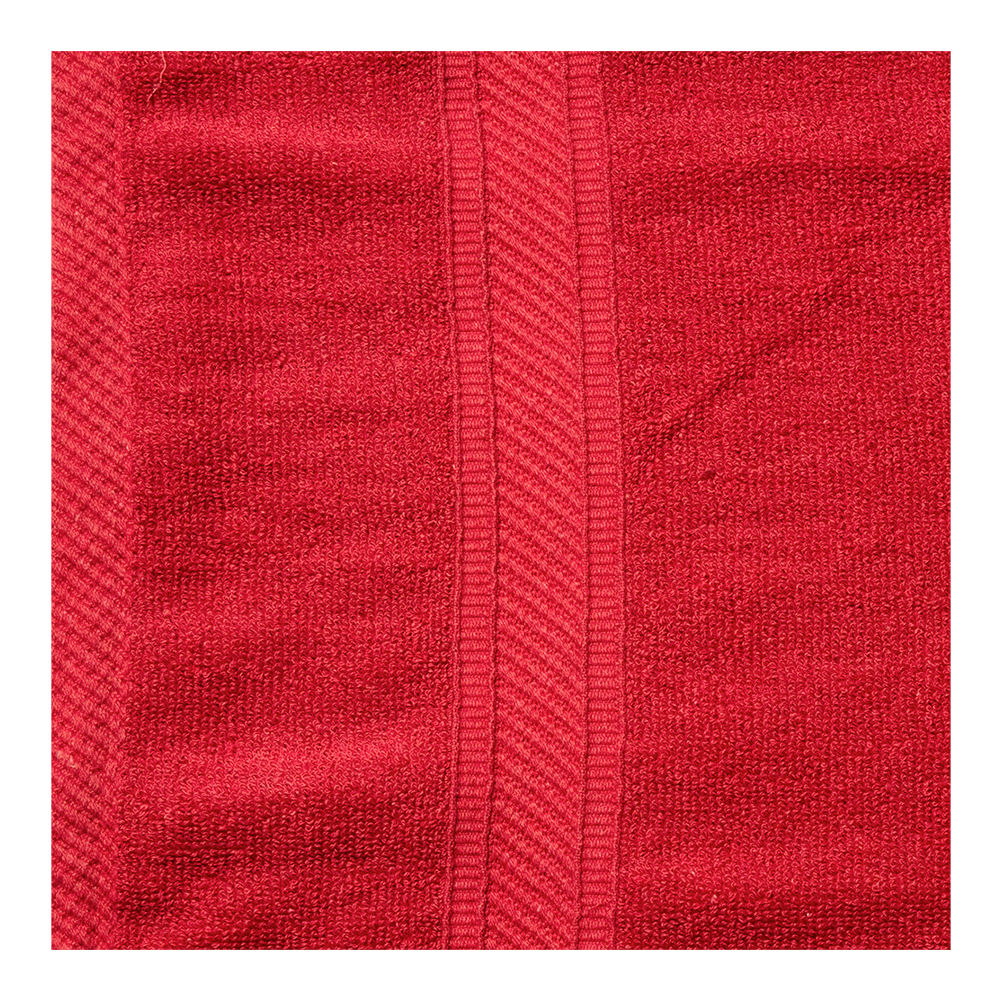 Toalla de baño 80% algodón 133 x 68 cm Koza rojo Harper & Eve