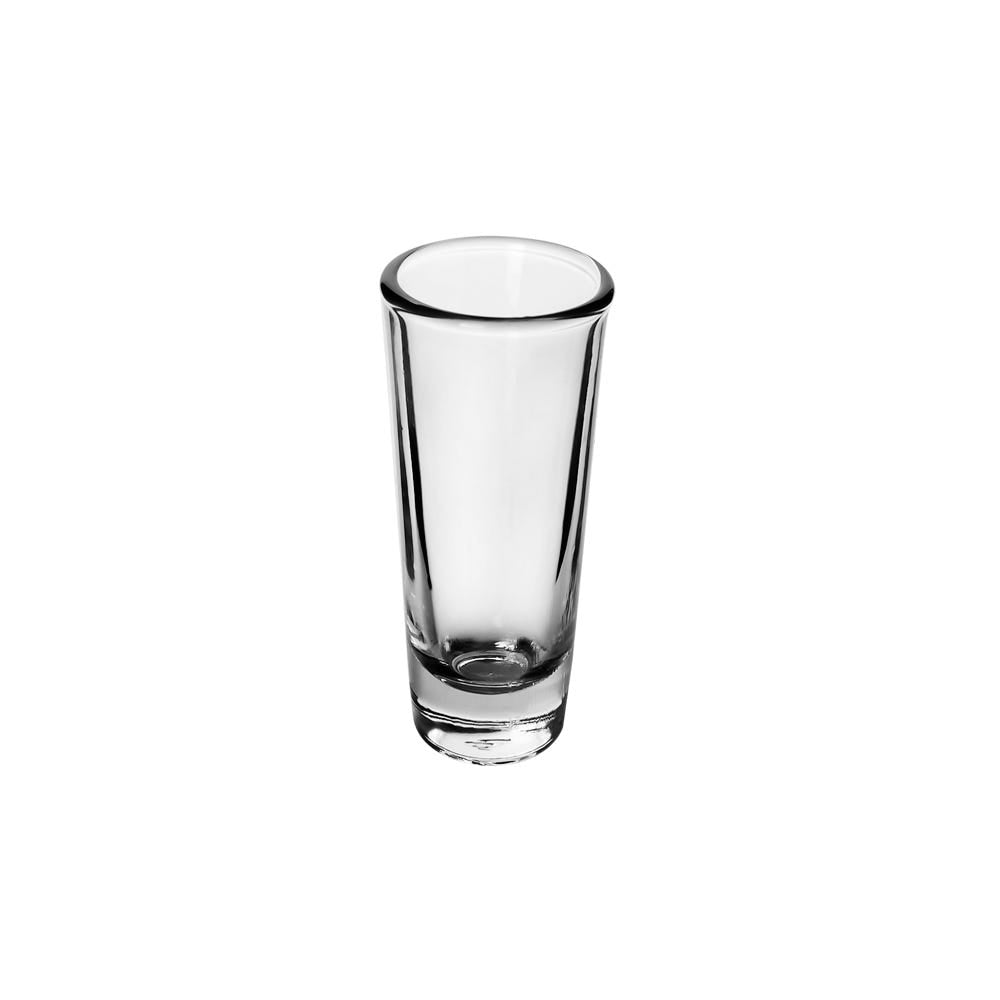 Vaso tequilero de vidrio doble 60 ml V388090 Glassia